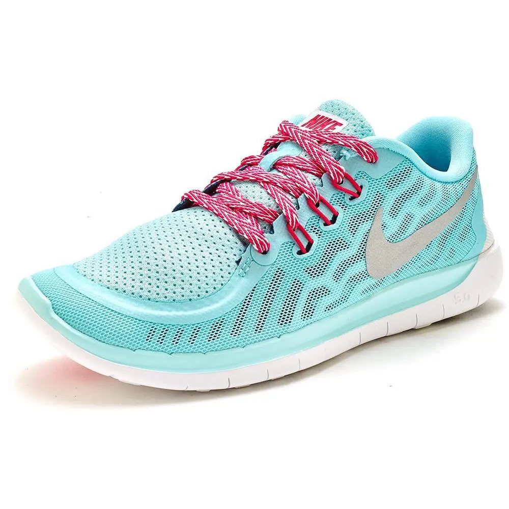 Nike shoes - Nike Free 5.0 - Free - Copa/Metallic Silver/ Pink-white 5