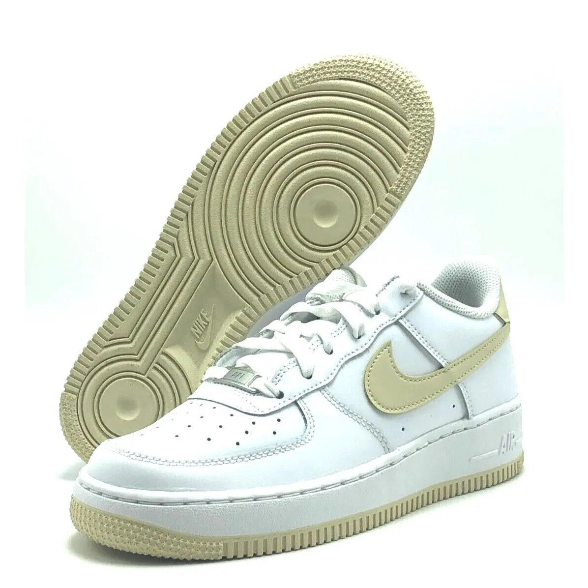 Nike shoes - Nike Air Force 1 GS - White 4