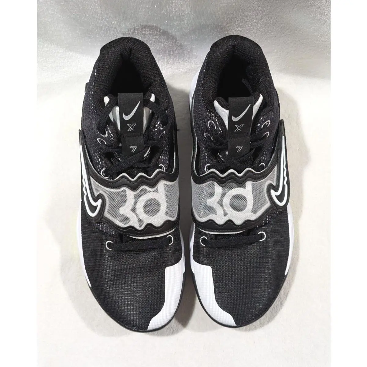 Nike shoes - Nike KD Trey 5 X - DD9538-007 - Black/White/Volt 0