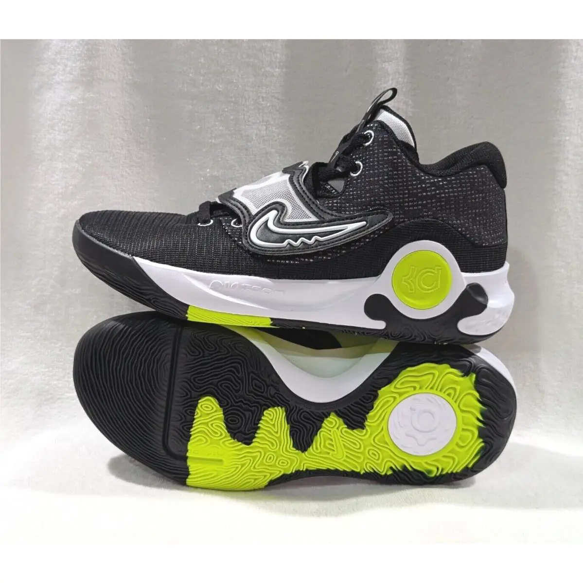 Nike shoes - Nike KD Trey 5 X - DD9538-007 - Black/White/Volt 2