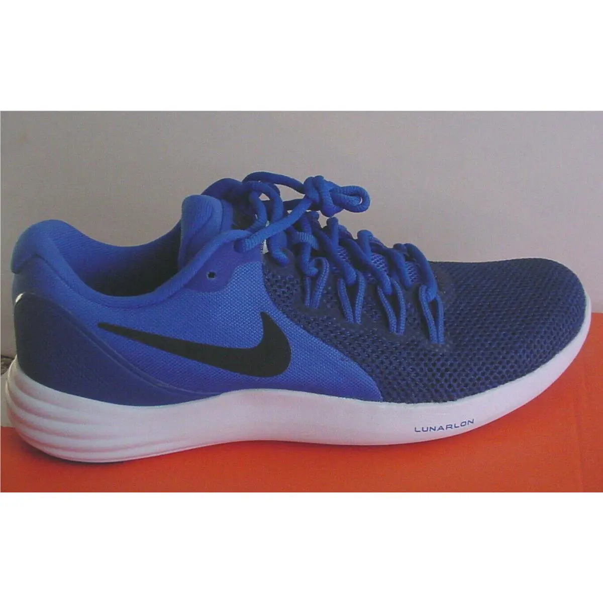 Nike shoes - Nike Lunar Apparent - Lunar Apparent - 908987-401 - Racer Blue / Black, Manufacturer: Racer Blue / Black 6
