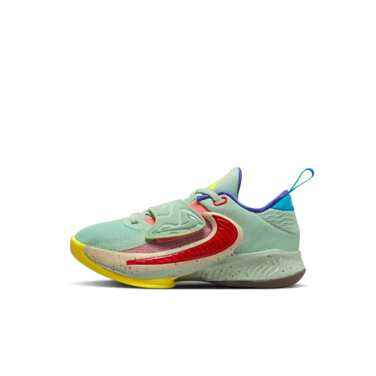 DQ0555-300 Preschool Nike Zoom Freak 4 SE PS `enamel Green` - Enamel Green/Pearl White/Laser Blue/University Red