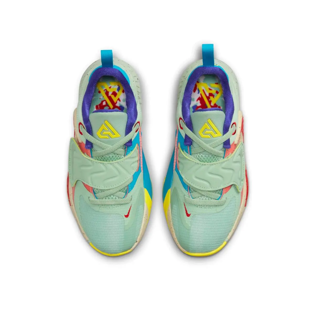 Nike shoes - Enamel Green/Pearl White/Laser Blue/University Red 4
