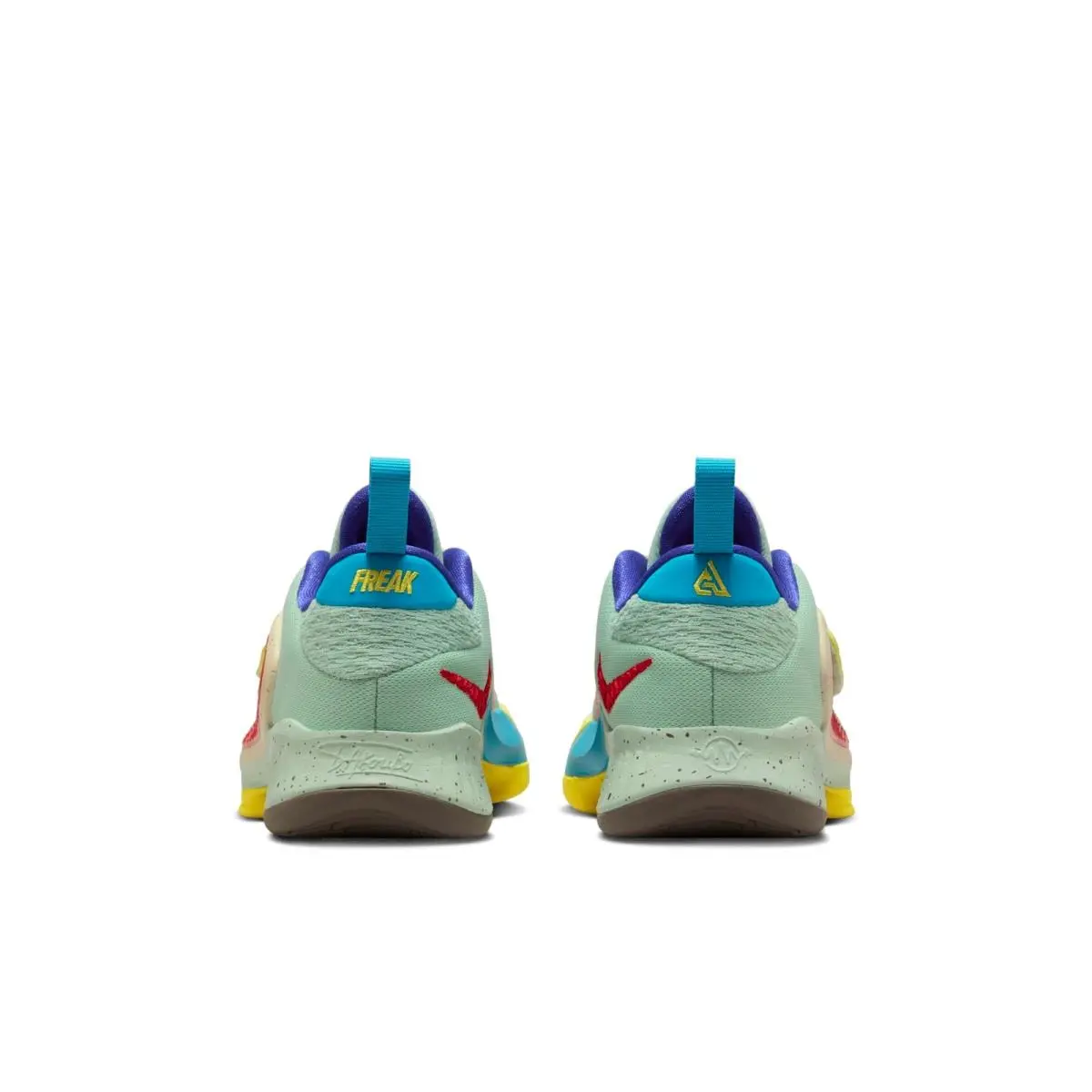 Nike shoes - Enamel Green/Pearl White/Laser Blue/University Red 9