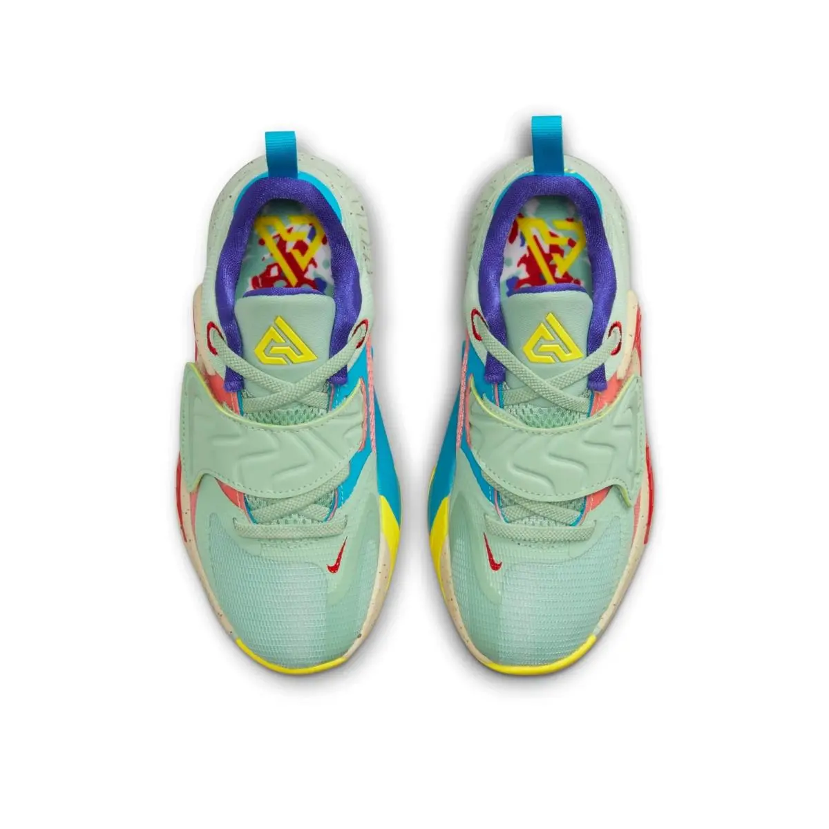 Nike shoes - Enamel Green/Pearl White/Laser Blue/University Red 10