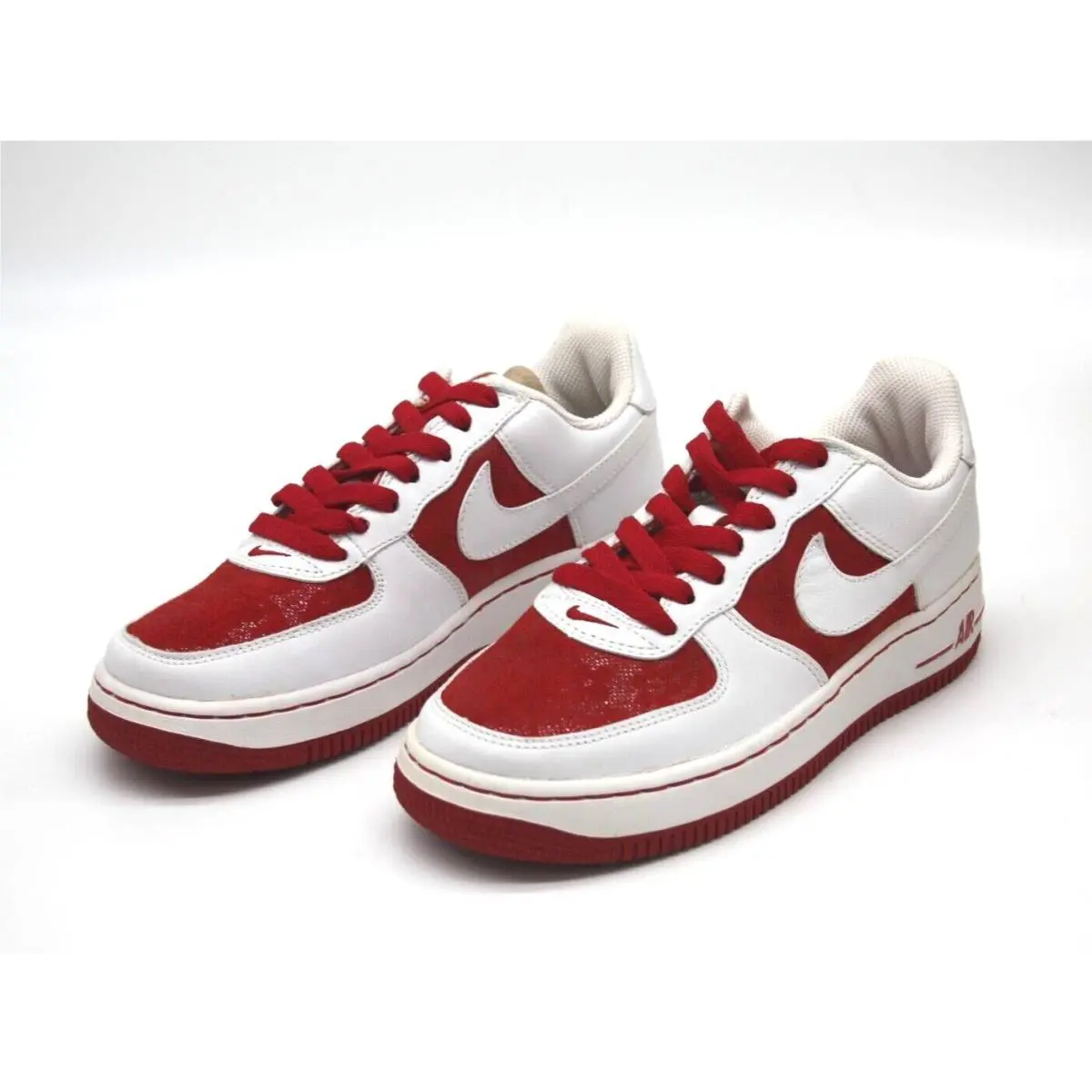 Nike shoes - Nike Air Force 1 - Air Force - 307109-114 - WHITE/WHITE-VARSITY RED 2