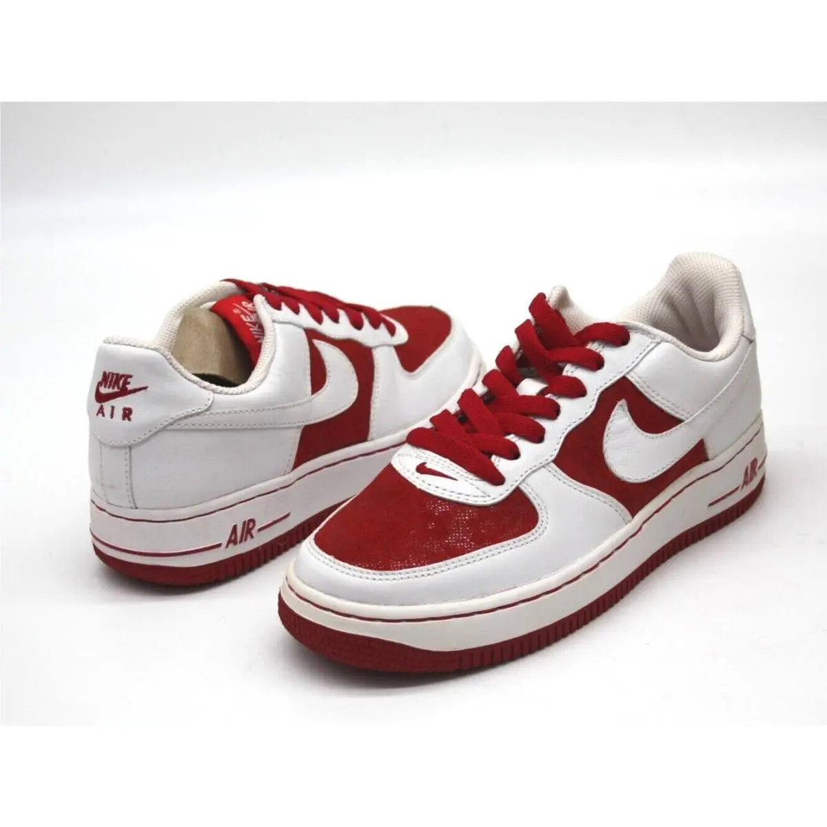 Nike shoes - Nike Air Force 1 - Air Force - 307109-114 - WHITE/WHITE-VARSITY RED 3