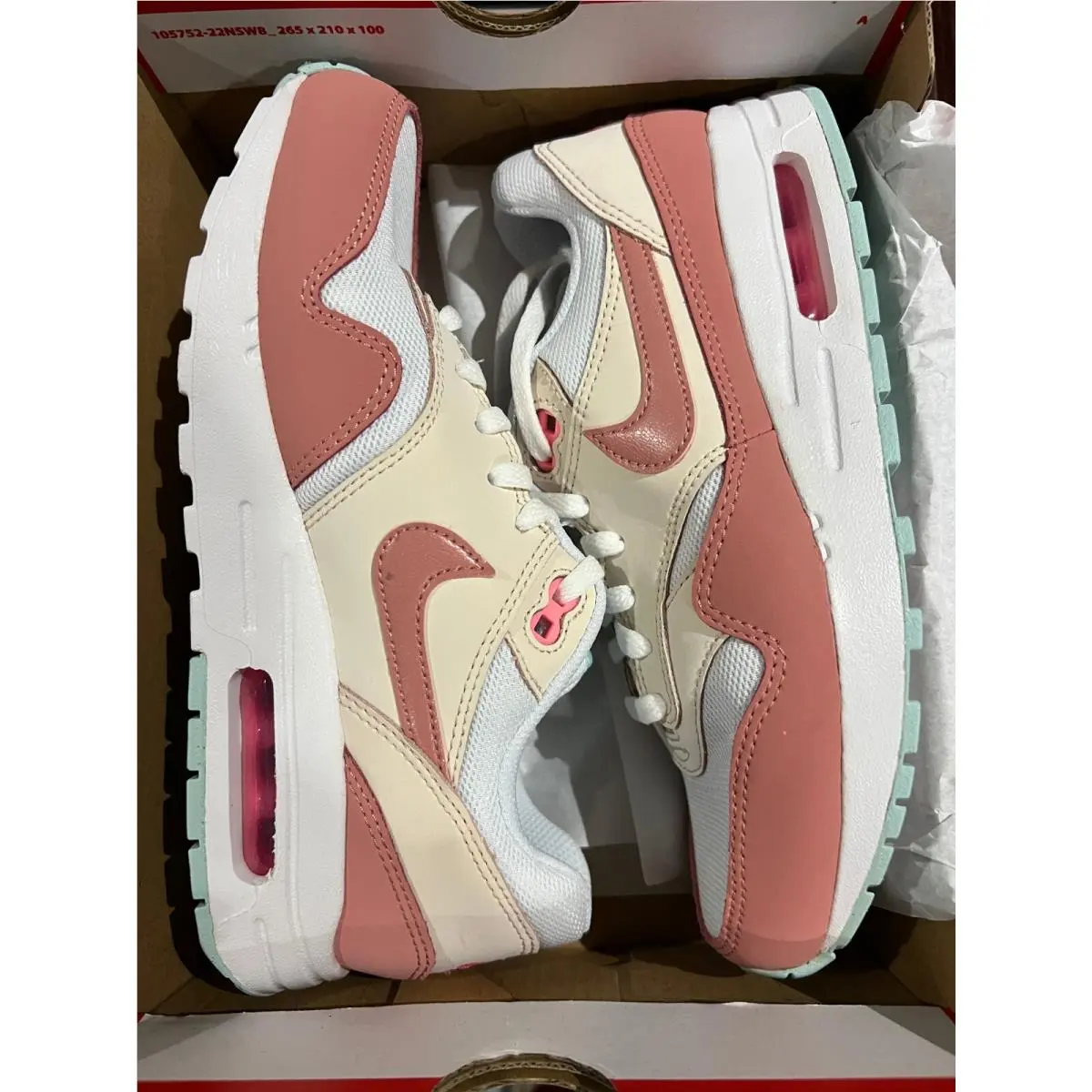 Nike shoes - WHITE/RED ST ARDUST-GUAVA ICE 6