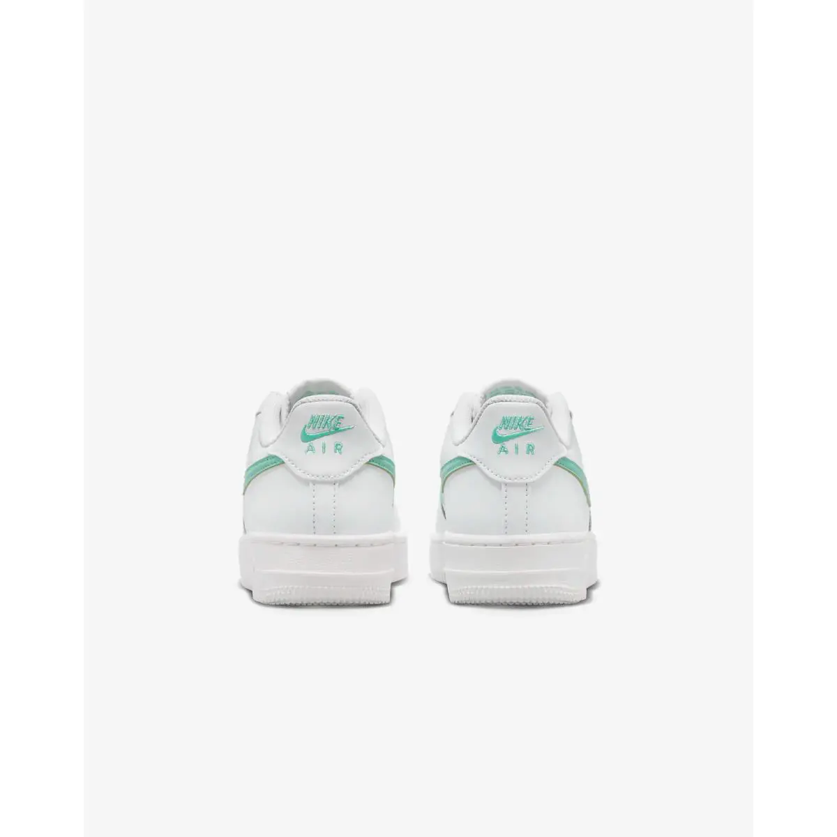 Nike shoes - Nike Air Force 1 - Air Force - Summit White/Emerald Rise 12