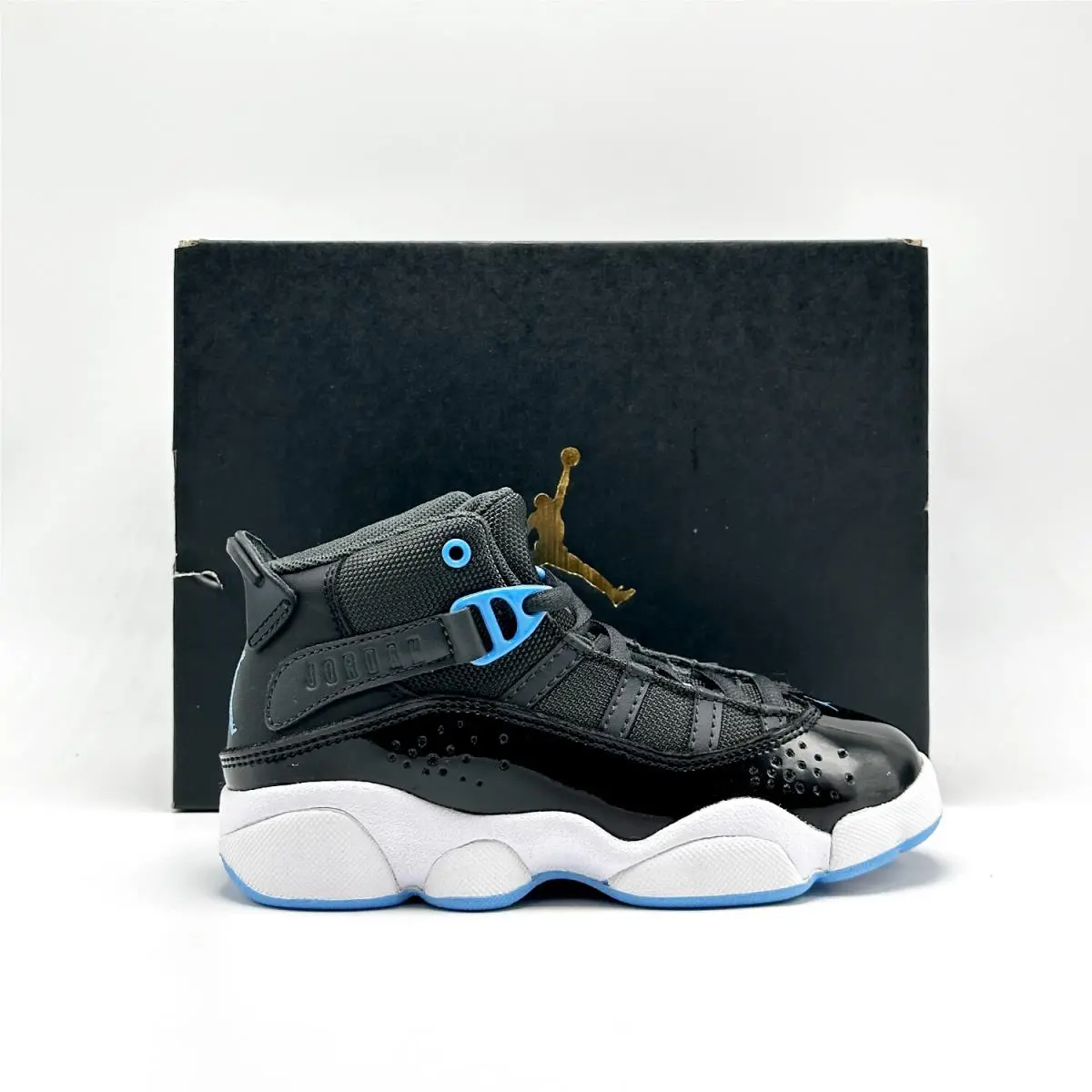 Nike shoes - Air Jordan 6 Rings - Air Rings - Black 4