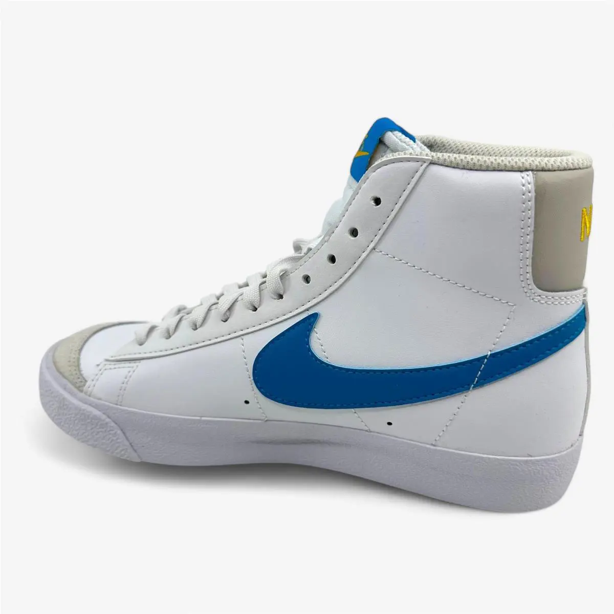 Nike shoes - Nike Blazer Mid 77 - Blazer Mid - DA4086 107 - White, Manufacturer: White Laser Blue Yellow Ochre 4