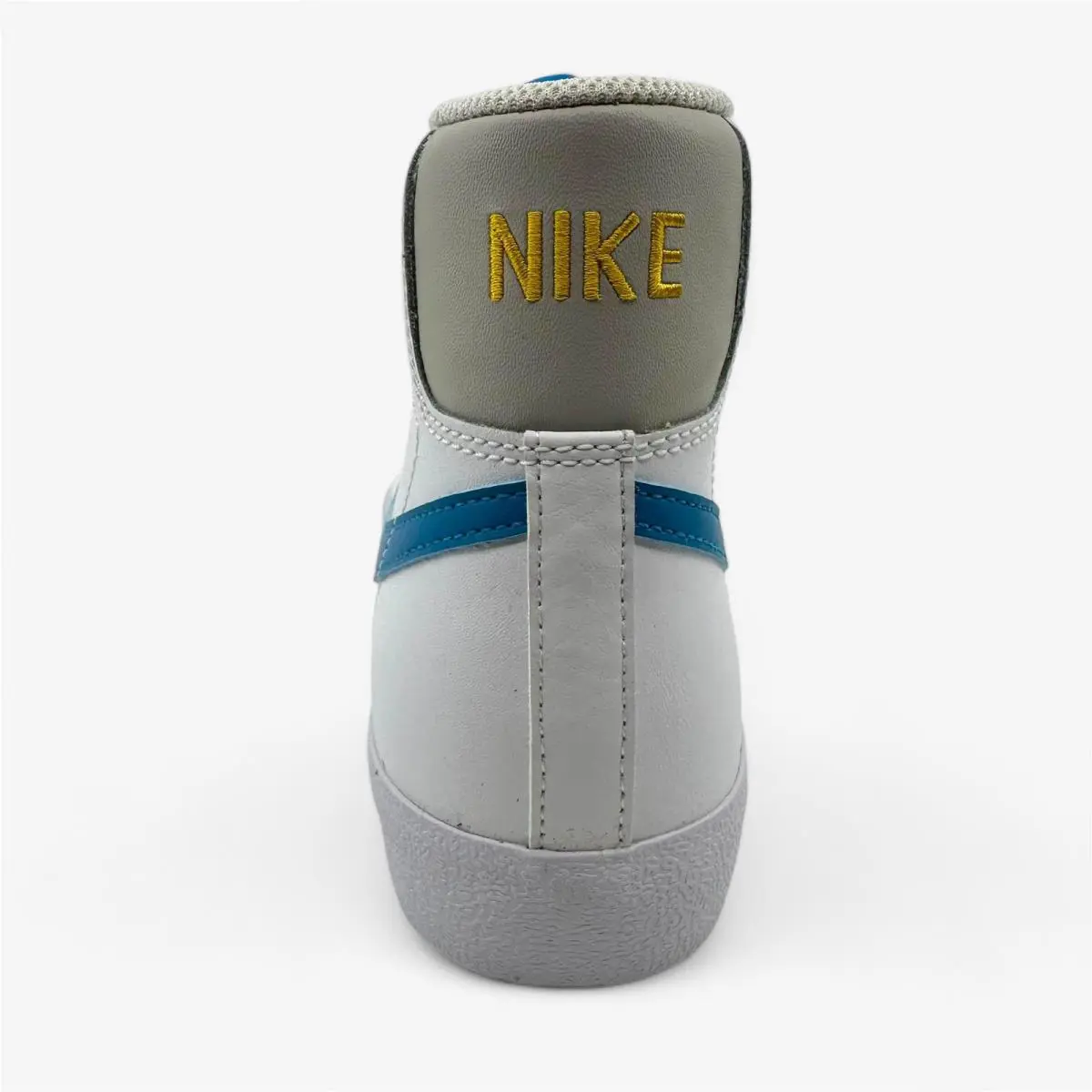 Nike shoes - Nike Blazer Mid 77 - Blazer Mid - DA4086 107 - White, Manufacturer: White Laser Blue Yellow Ochre 6
