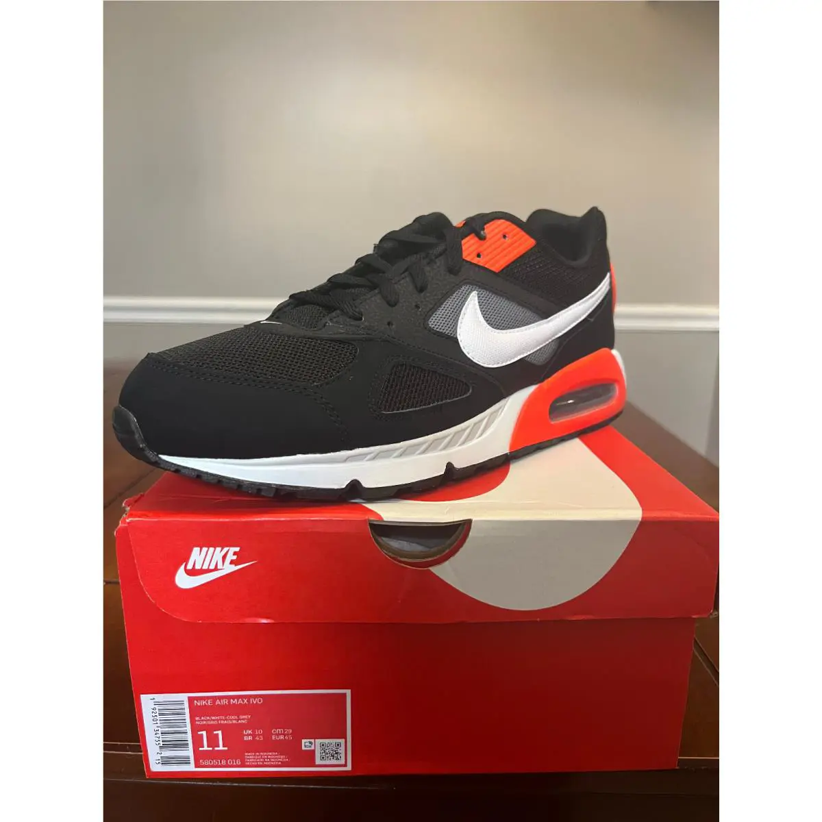 Nike shoes - Nike Air Max Ivo - Air Max Ivo - 580518016 - Black 0