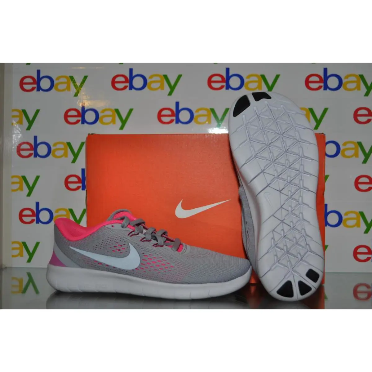 Nike shoes - Nike Free RN - Free - 833993 001 - Gray/Pink 0
