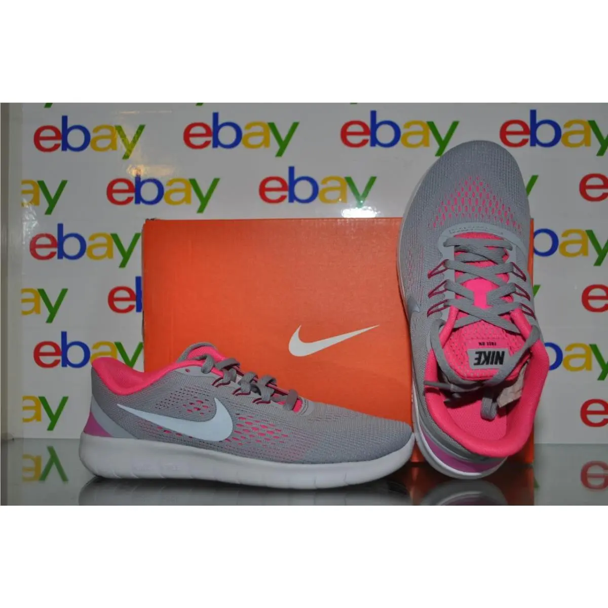 Nike shoes - Nike Free RN - Free - 833993 001 - Gray/Pink 1
