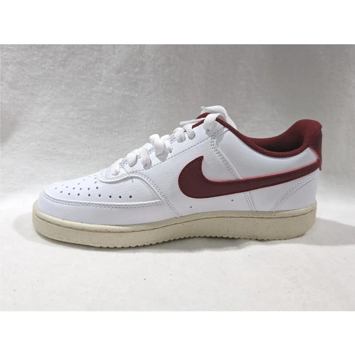 Nike shoes - Nike Court Vision Low NN - CI7827-100 - White/Team Red 5