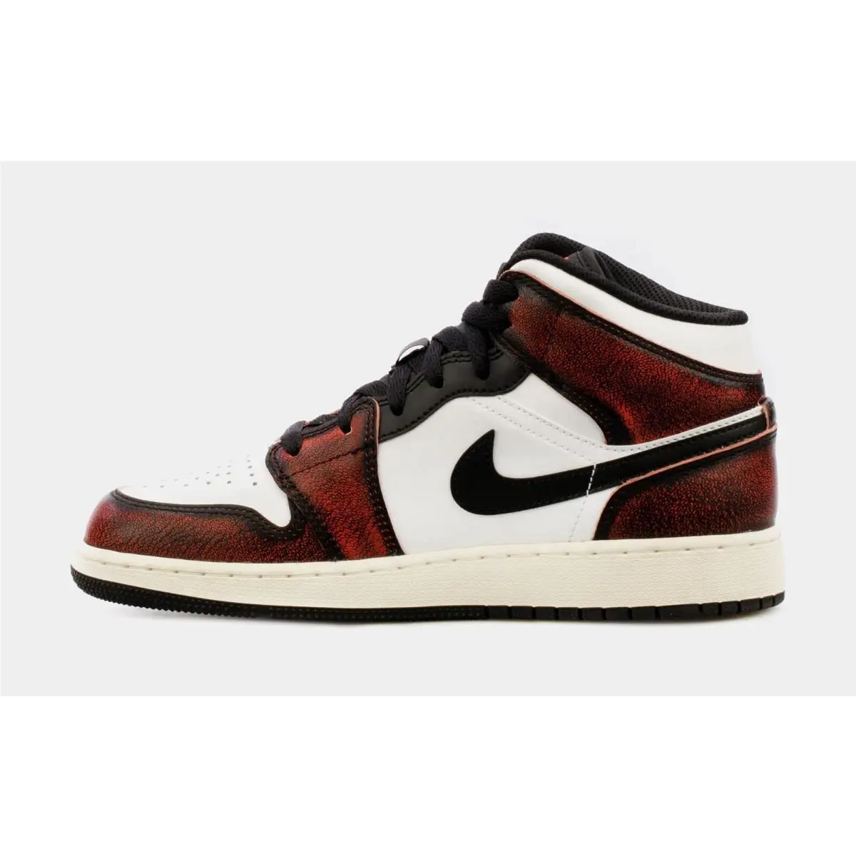 Nike shoes - Air Jordan 1 Mid SE Kid`s - FB0568-006 - Red 2