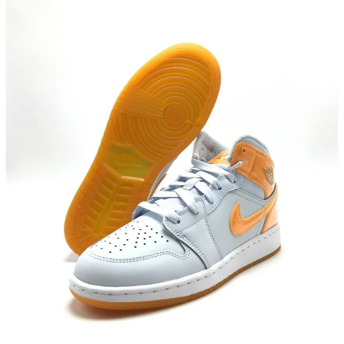 Nike shoes - Jordan Air 1 Mid GS - Gray 4
