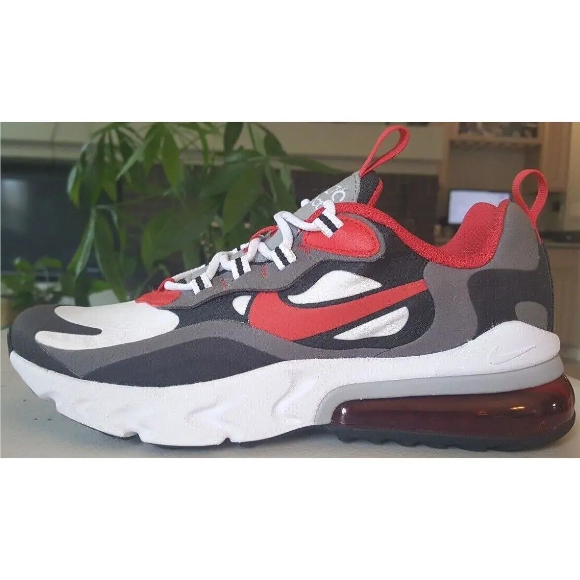 Nike shoes - Nike Air Max 270 React - BQ0103 011 - Iron Grey Red Black 1