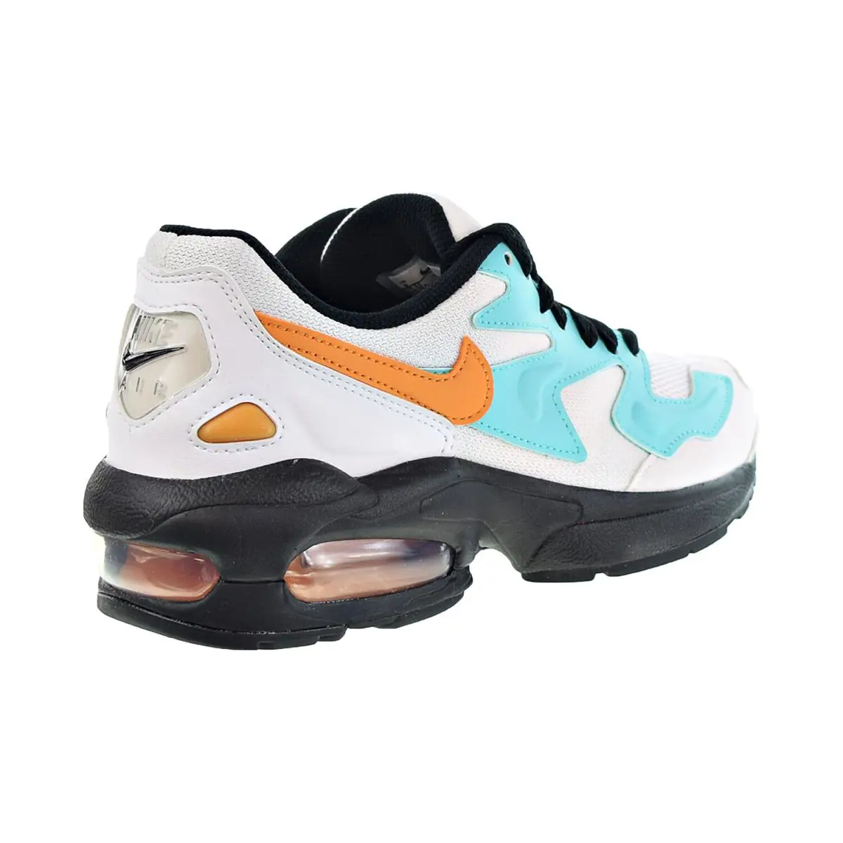 Nike shoes - White-Amber Rise-Aurora Green 1