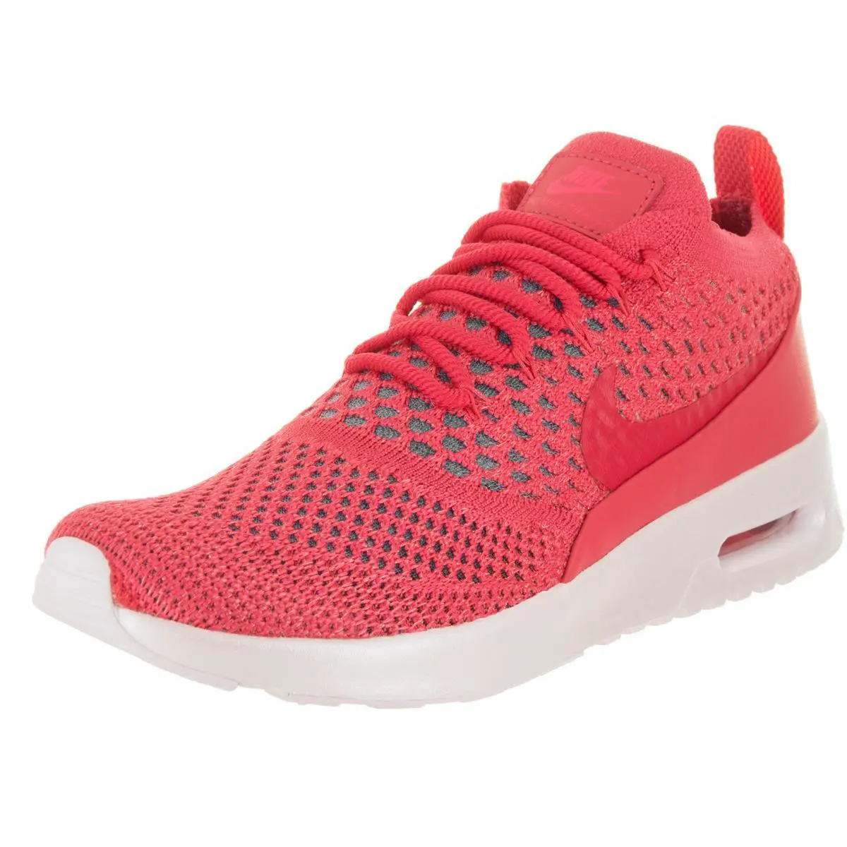 Nike Women`s Air Max Thea Ultra Flyknit Shoes 881175-603 Geranium - Geranium // Geranium/Blue Tint
