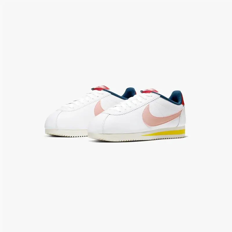 Nike shoes - Nike Classic Cortez - Classic Cortez - 807471 114 - Summit White/Coral Stardust 1