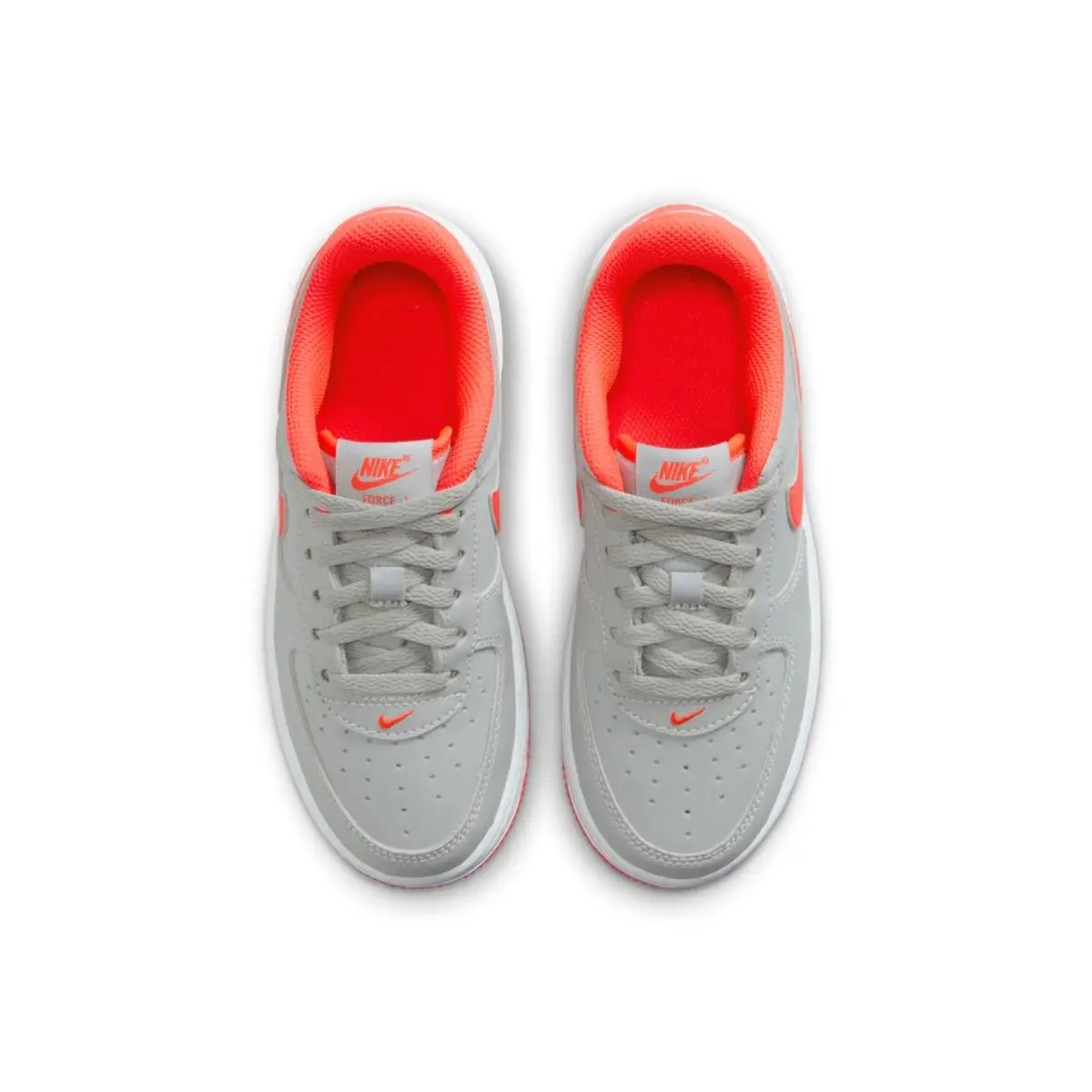 Nike shoes - Light Smoke Grey/White/Bright Crimson 3