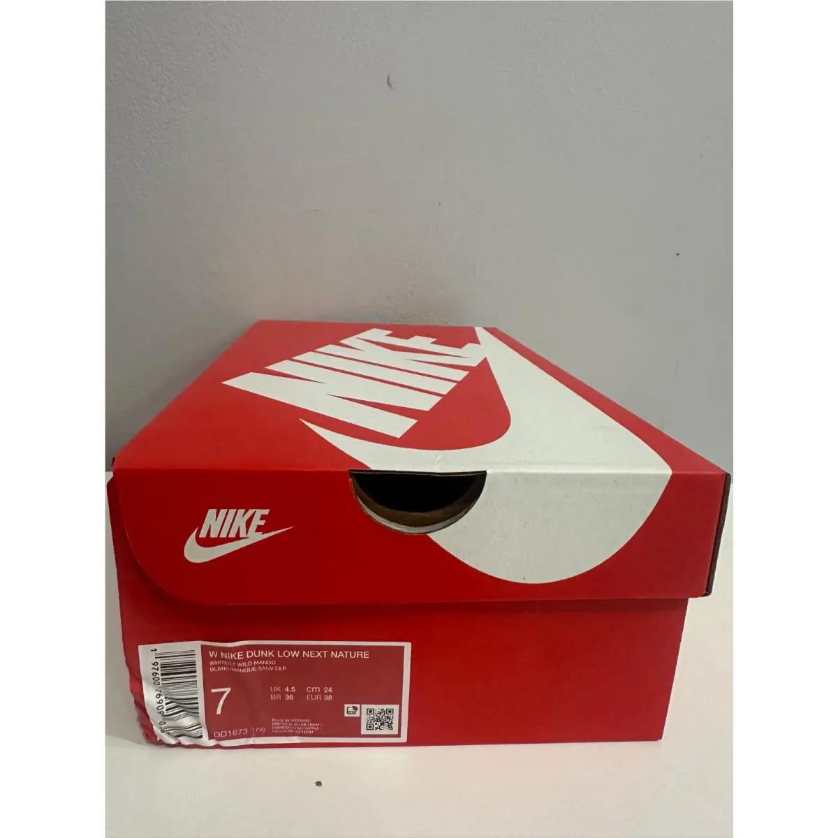 Nike shoes - Nike Dunk Low - Dunk Low - DD1873 109 - WHITE/WILD MANGO 5