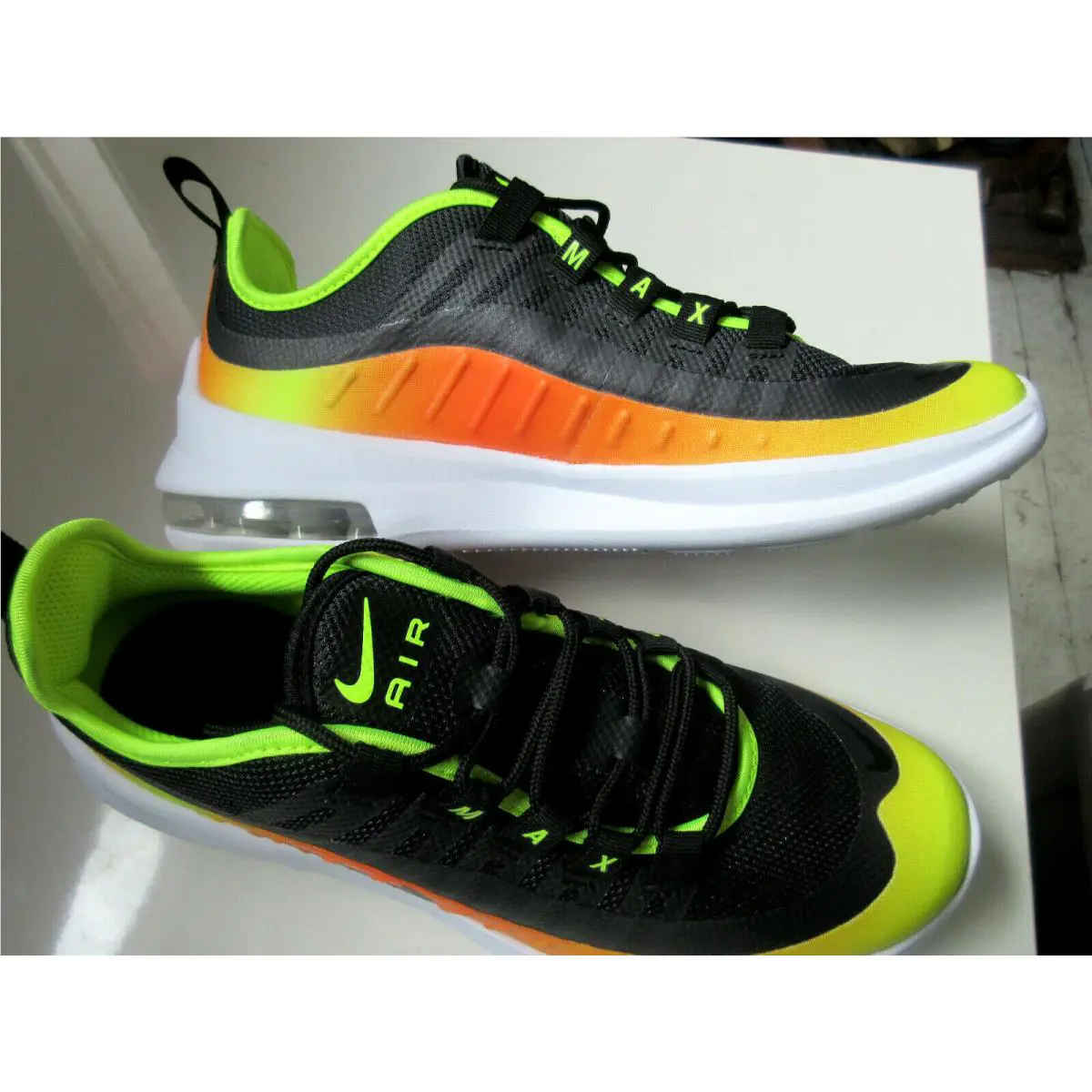 Nike shoes - Nike Air Max Axis - Air Max Axis - sneakers - Black/Volt /Total Orange 3