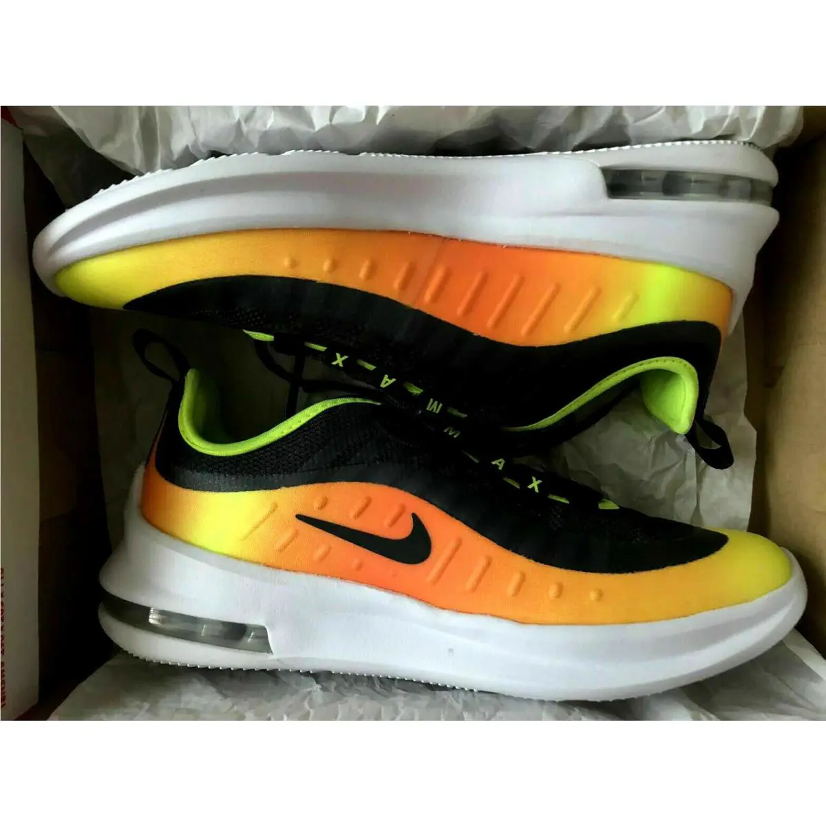 Nike shoes - Nike Air Max Axis - Air Max Axis - sneakers - Black/Volt /Total Orange 5