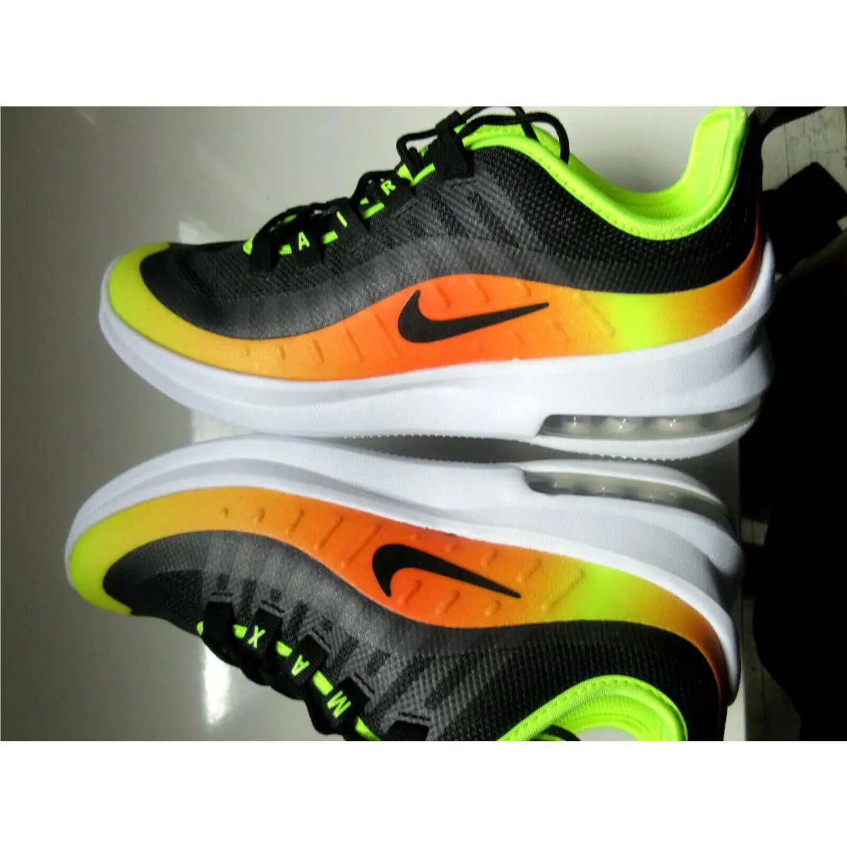 Nike shoes - Nike Air Max Axis - Air Max Axis - sneakers - Black/Volt /Total Orange 6