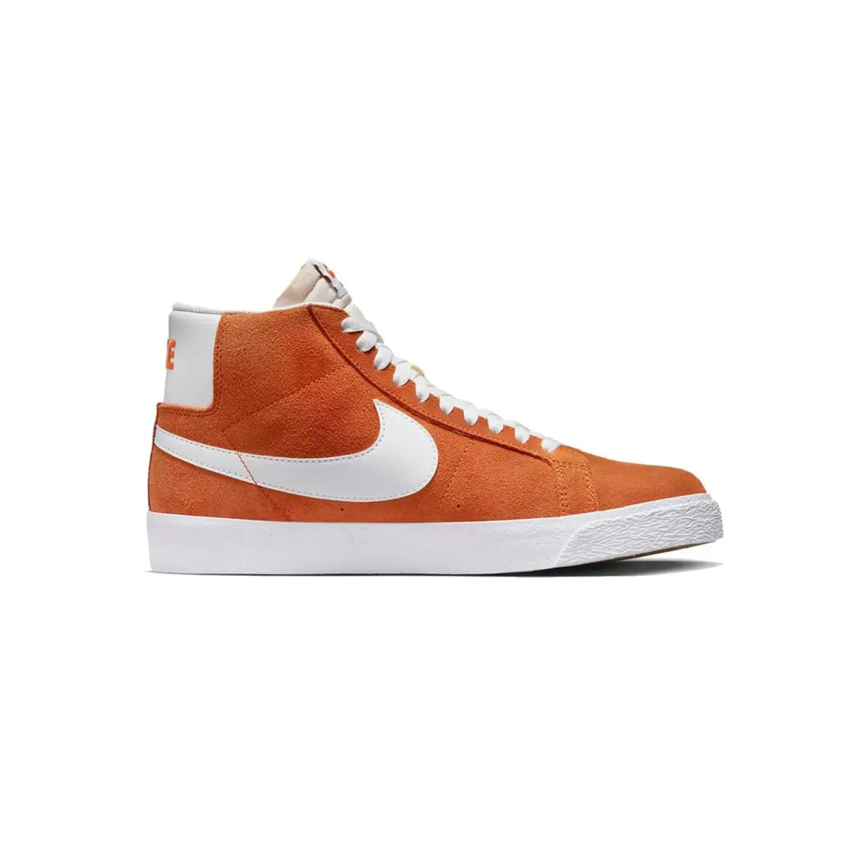 Nike SB Zoom Blazer Mid Safety Orange White Sneaker 864349-800 878 Men`s Shoes - Safety Orange/White