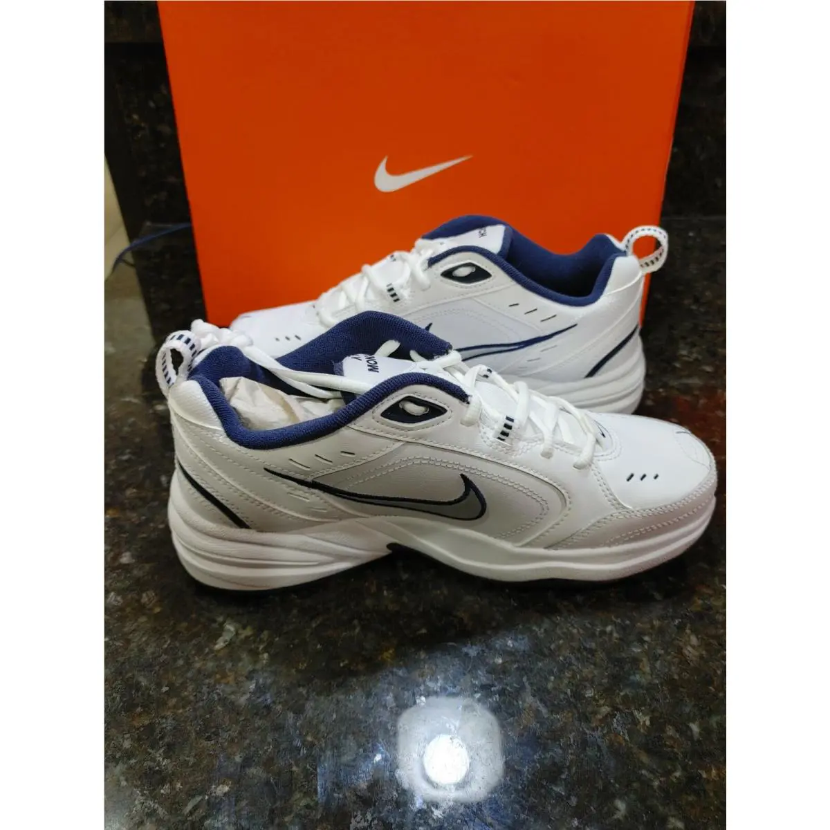 Nike shoes - Nike Air Monarch IV - Air Monarch - 415445-102 - White 1