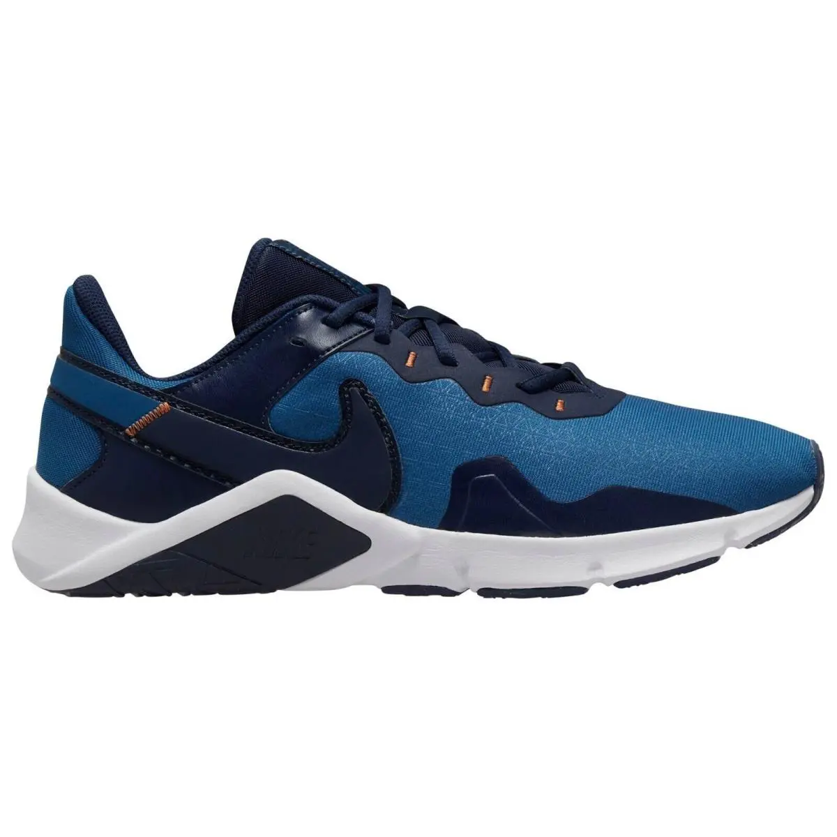 Nike Men`s Downshifter 12 Running Shoe Midnight Navy Size 11 11.5 - mid Navy/Worn Blue-Dark Obsidian