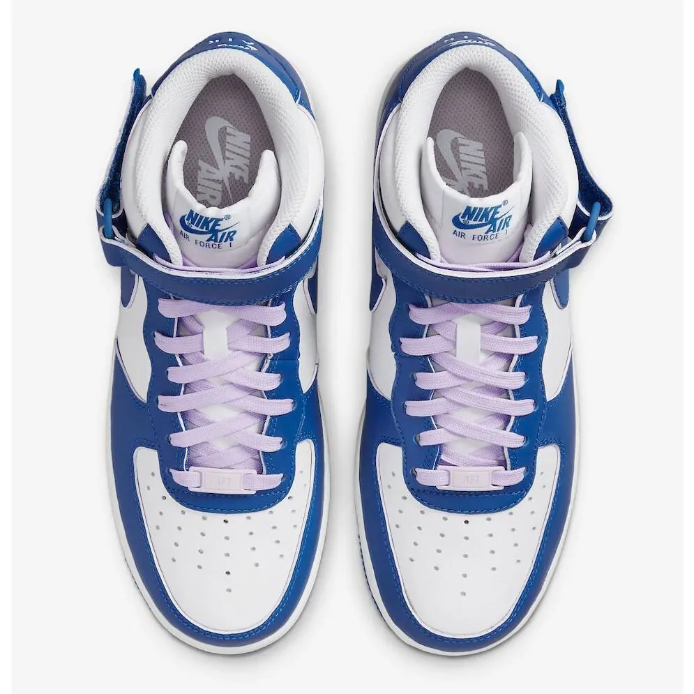 Nike shoes - Nike Air Force 1 `07 - DX3721-100 - White/Military Blue/Sail/Doll 12