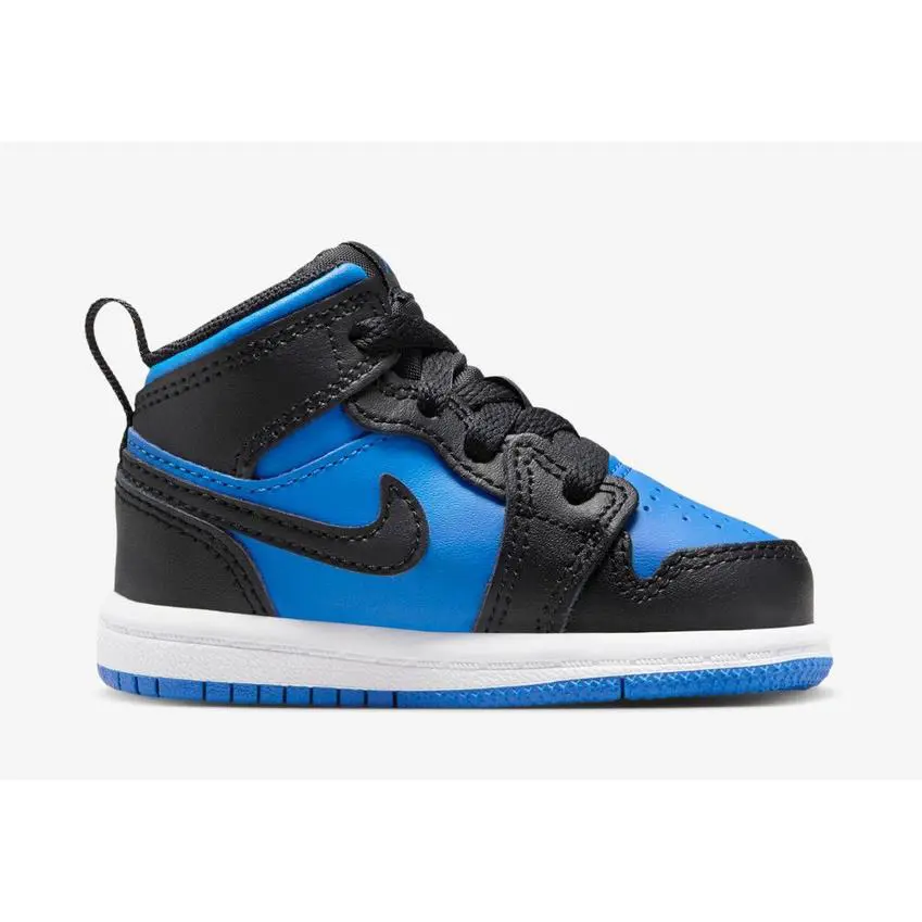 Nike shoes - Jordan 1 Mid - Mid - Black/Royal Blue/Black/White 0