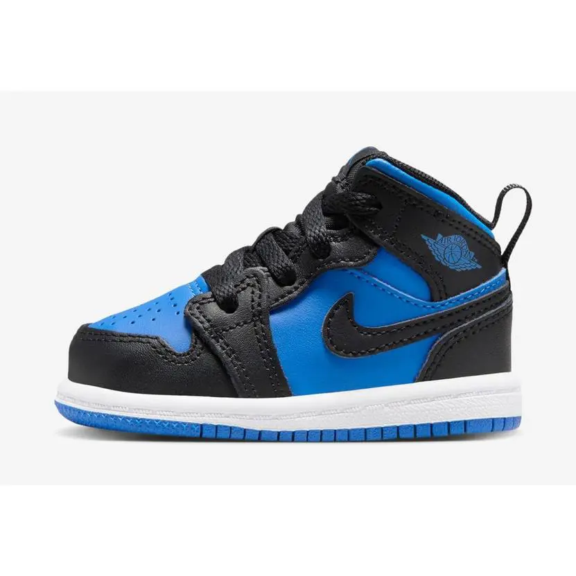 Nike shoes - Jordan 1 Mid - Mid - Black/Royal Blue/Black/White 5