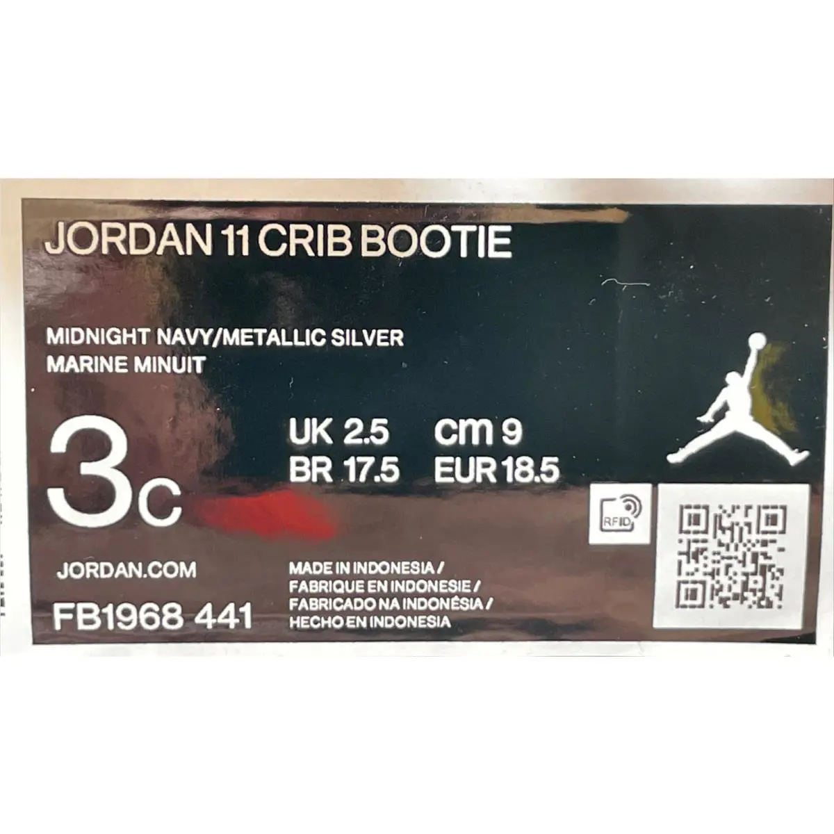 Nike shoes - JORDAN 11 - Navy Blue 25