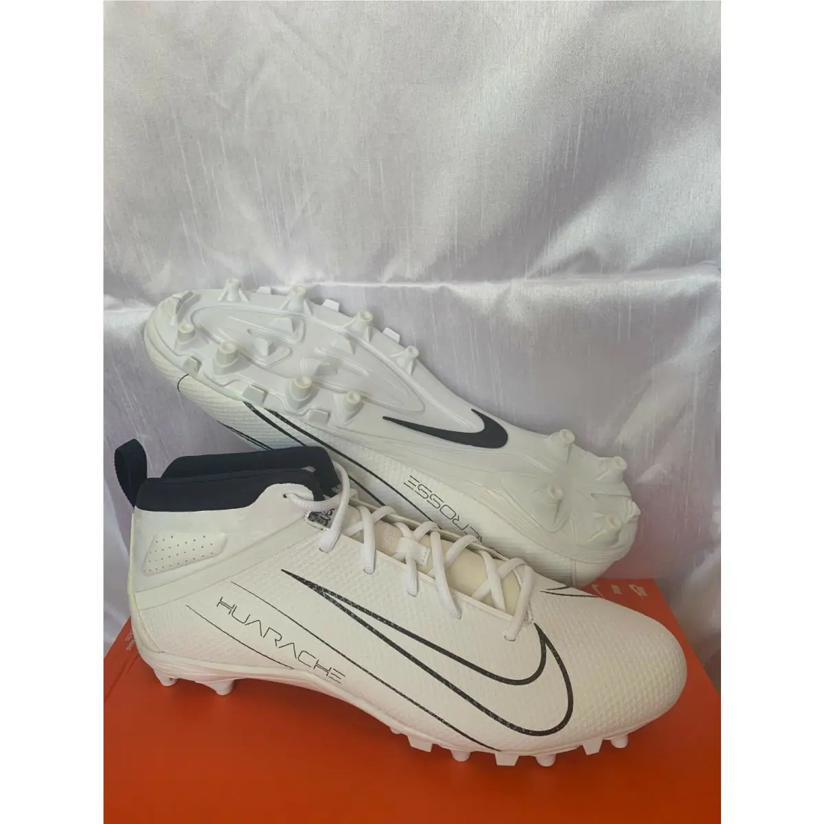 Nike shoes - Nike Alpha Huarache - Alpha Huarache - BQ4183 112 - WHITE/WHITE-COLLEGE NAVY 20