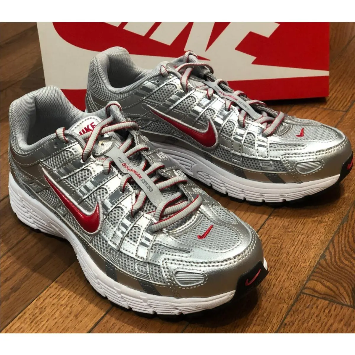 Nike shoes - Nike Air Force 1 GS - Silver 0