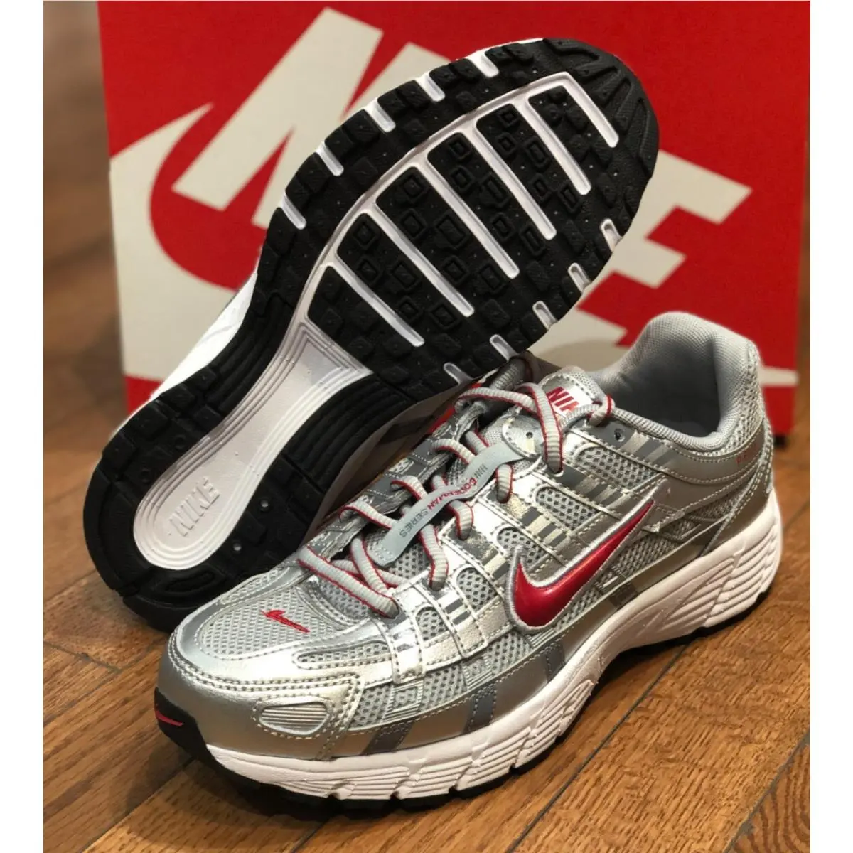 Nike shoes - Nike Air Force 1 GS - Silver 4