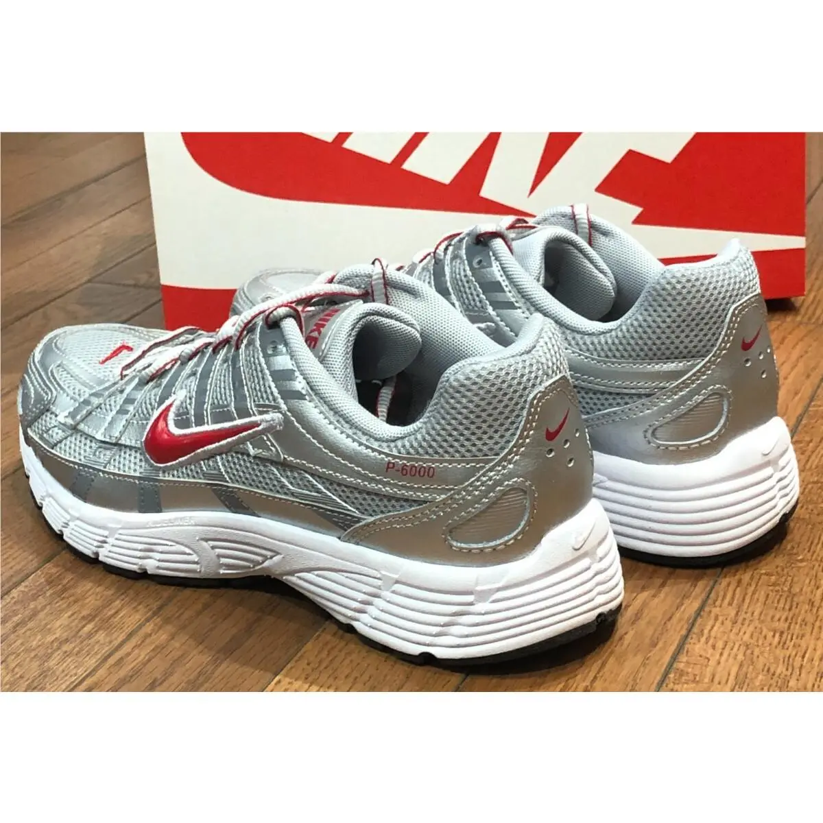 Nike shoes - Nike Air Force 1 GS - Silver 9