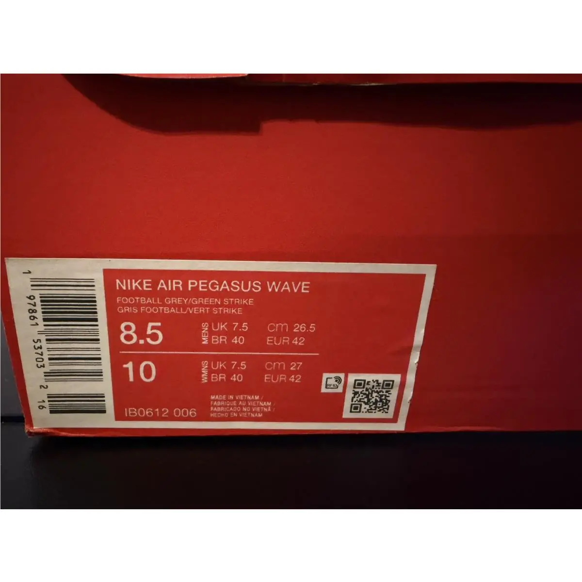 Nike shoes - Nike Air Pegasus - Air Pegasus - IB0612-006 - Gray (UPC: 197861537032) 1