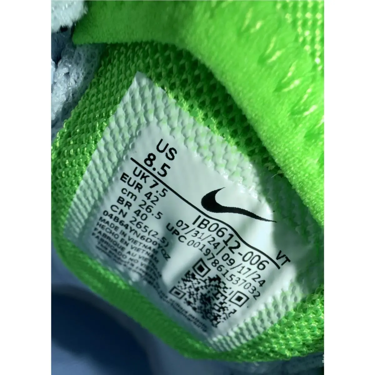Nike shoes - Nike Air Pegasus - Air Pegasus - IB0612-006 - Gray (UPC: 197861537032) 2