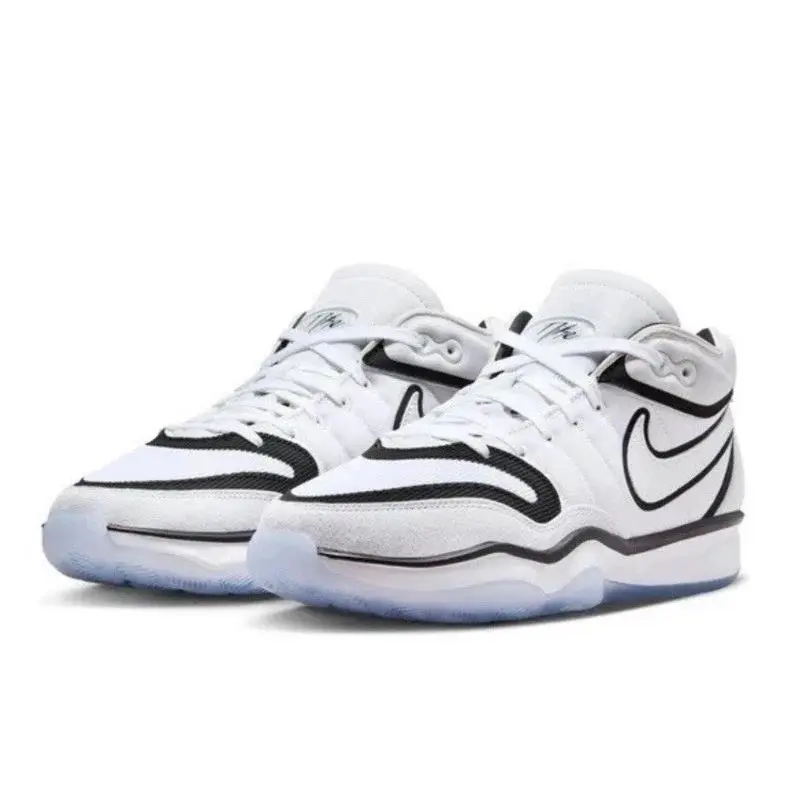 Nike Air Zoom G.t. Hustle 2 White/black DJ9405-102 Men`s Size 10.5