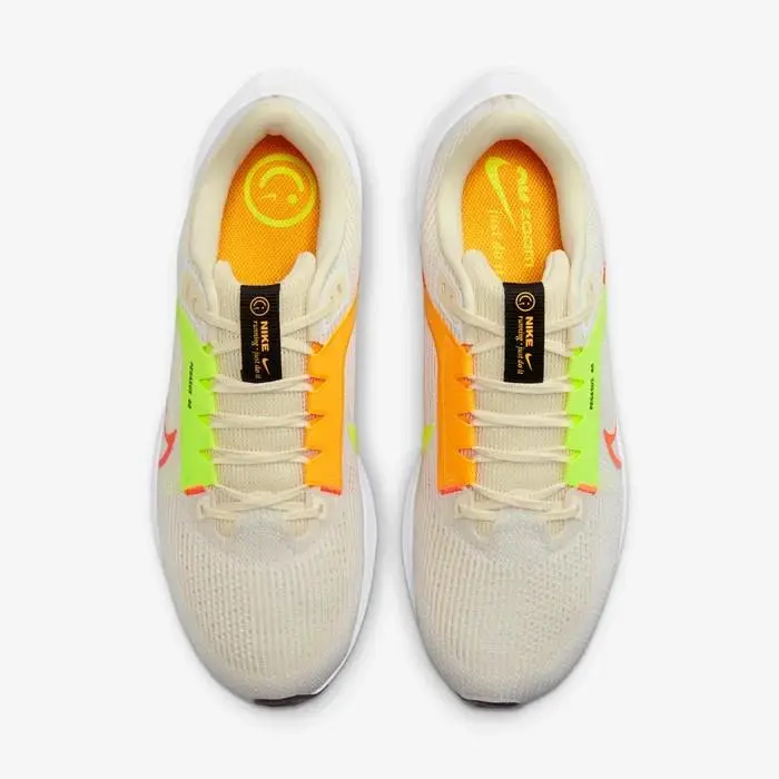 Nike shoes - Nike Air Zoom Pegasus 40 - DV3853 101 - White/Coconut Milk/Volt/Multi-Colour (UPC: 196604439572) 3