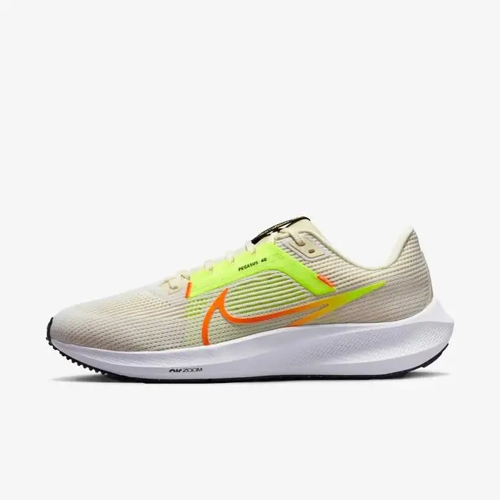 Nike shoes - Nike Air Zoom Pegasus 40 - DV3853 101 - White/Coconut Milk/Volt/Multi-Colour 0