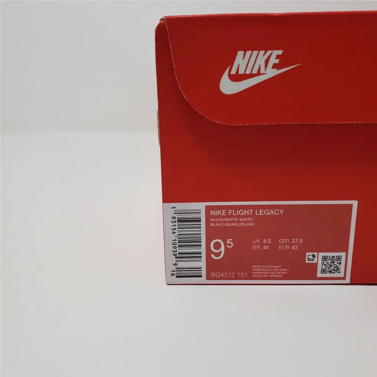 Nike shoes - Nike Flight Legacy - Flight Legacy - BQ4212-101 - White 9