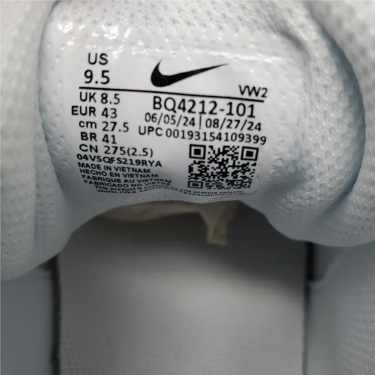 Nike shoes - Nike Flight Legacy - Flight Legacy - BQ4212-101 - White 8
