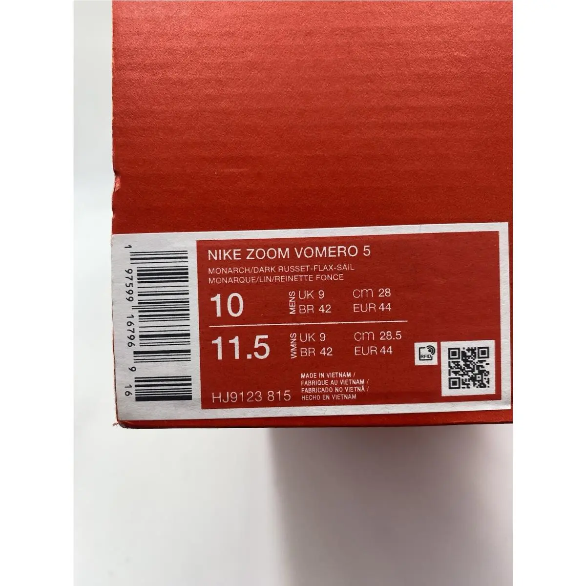Nike shoes - Nike Zoom Vomero - Zoom Vomero - HJ9123 815 - Monarch/Dark Russet-Flax-Sail (UPC: 197599167969) 6